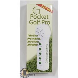 NEW SEALED POCKET GOLF PRO RECORDER
