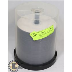 CASE W/ OVER 80 EMPTY DVD DISKS (RECORDABLES)