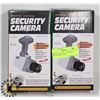 Image 1 : REPLICA SECURITY CAMERAS W/ MOTION DETECTION