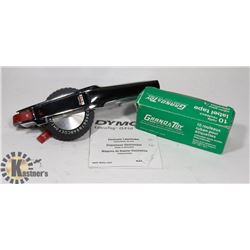 DYMO 1570 LABEL MAKER W/LABELS & INSTRUCTIONS