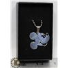 Image 1 : MICKEY MOUSE SHAPED PENDANT WITH