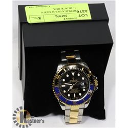 ROLEX REPLICA BLUE-GOLD MEN'S WATCH