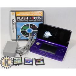 NINTENDO  3D DS PLUS LOT OF 4 GAMES