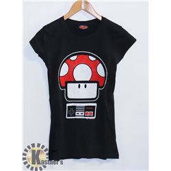 WOMENS NES RED MUSHROOM TSHIRT SMALL