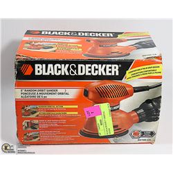 BLACK & DECKER 5" ORBITAL SANDER