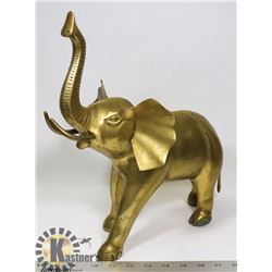 BRASS ELEPHANT 14 TALL X 13W
