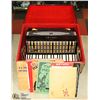 Image 1 : HOHNER TANGO ACCORDION WITH CASE.  VINTAGE