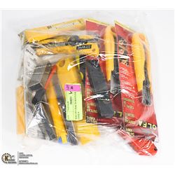 BAG OF EXACTO KNIVES & REFILLS - TOOLS