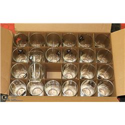 CASE OF 24 NEW 16 OZ BIG ROCK BEER GLASSES