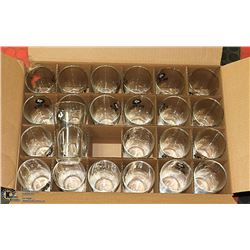 CASE OF 24 NEW 16 OZ BIG ROCK BEER GLASSES