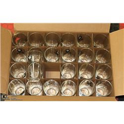 CASE OF 24 NEW 16 OZ BIG ROCK BEER GLASSES