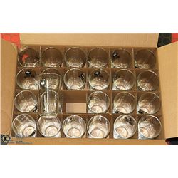 CASE OF 24 NEW 16 OZ BIG ROCK BEER GLASSES