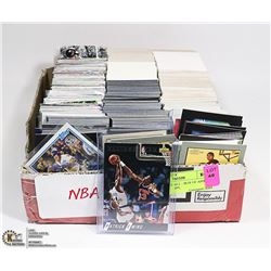 NBA BASKETBALL - BOX OF APPROX 1500 CARDS - 1989,