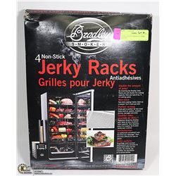 NEW PACK OF 4 BRADLEY JERKY RACKS -