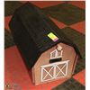 Image 1 : RED BARN MAILBOX 21" X 10" X 11"