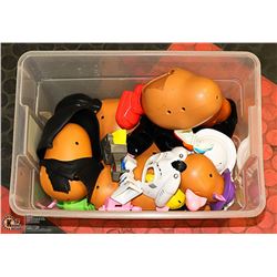 LOT OF MR. POTATO HEAD