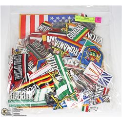 BAG OF ASSORTED WORLD PATCHES