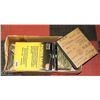 Image 1 : BOX OF 43 SANDING BELTS, 8 BUNDLES OF SAND PAPER
