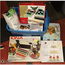 LARGE LOT OF NEW AND USED HOUSEHOLD ITEMS