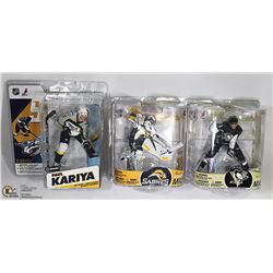 LOT OF 4 MACFARLANES NHL STARS FIGURINES