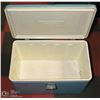 Image 1 : VINTAGE COLEMAN BLUE METAL COOLER