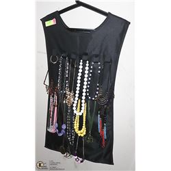 HANGING JEWELLERY DRESS WITH LARGE ASSORTMENT