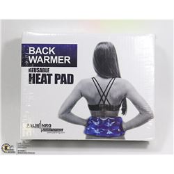 PALM NRG REUSABLE BACK HEAT PADS