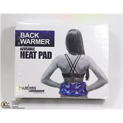 PALM NRG REUSABLE BACK HEAT PADS