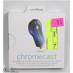 CHROME CAST - ENJOY ONLINE VIDEO & MUSIC ON YOUR