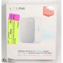 TP LINK WIRELESS MINI POCKET ROUTER