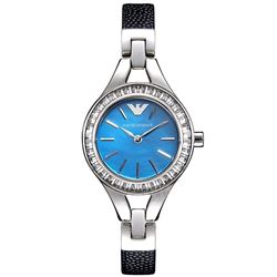 NEW ARMANI CLASSIC WATCH M-OF-PEARL DIAL MSRP $403