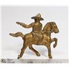Image 1 : 1920'S CAST IRON TOM MIX COWBOY ACTION FIGURE TOY
