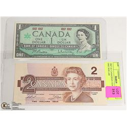 1967 CANADIAN CENTENNIAL ONE DOLLAR