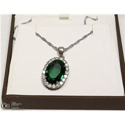 NEW .925 - 18 INCH CHAIN WITH .925 PENDANT