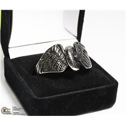 NEW MEN'S STEEL MOTORCYCLE RING - WINGS