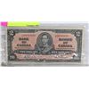 Image 1 : CANADA 2 DOLLAR BILL 1937