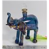 Image 1 : PURPLE GLASS ELEPHANT PERFUME BOTTLE