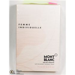 MONT BLANC FEMME INDIVIDUELLE 75ML EAU DE TOILETTE