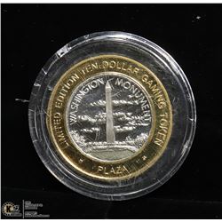 LIMITED EDITION GAMING TOKEN .999 FINE SILVER