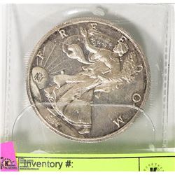 FREEDOM 1 TROY OZ SILVER ROUND