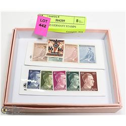 WWII NAZI GERMANY STAMPS