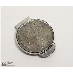 1882 U.S. MORGAN SILVER DOLLAR MADE INTO A  MONEY