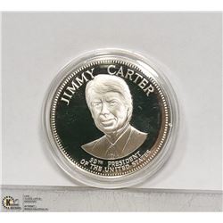 SILVER MEDALLION- 1 TROY OUNCE- U.S. PRESIDENT