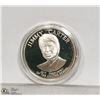 Image 1 : SILVER MEDALLION- 1 TROY OUNCE- U.S. PRESIDENT