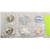 Image 1 : 1962 SILVER US MINT UNCIRCULATED COIN PROOF SET