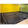 Image 1 : COMMERCIAL GRADE TRAMPOLINE, FOUR 10 X 10 SECTIONS