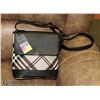 Image 1 : NEW LUXANNE PLAID & CHOCOLATE CROSSBODY PURSE