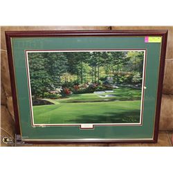 GOLDEN BELL #12 BY MARCI L. RULE FRAMED PRINT