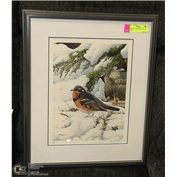 KENNET A FERRIS PRINT #183/275, 17" X 21"