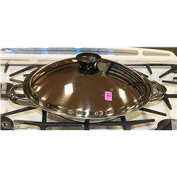 NEW ERA STAINLESS STEEL SKILLET WITH TITANIUM CORE